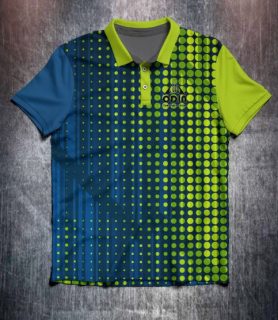 Futuristic Green Blue