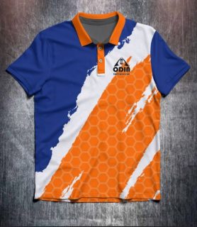 Orange Blue Stroke