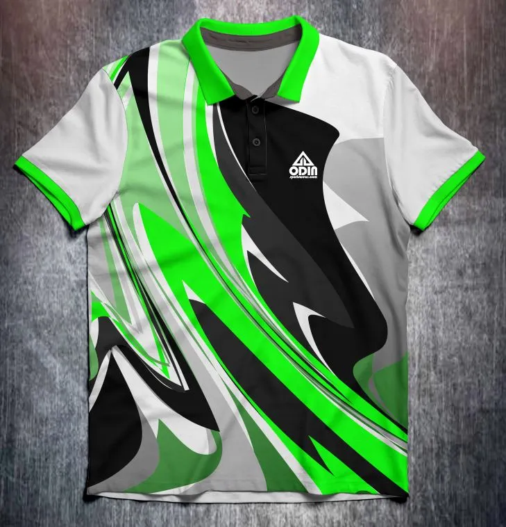 Abstract bright paint Green