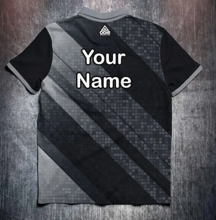 Black white abstract geometric - Image 2