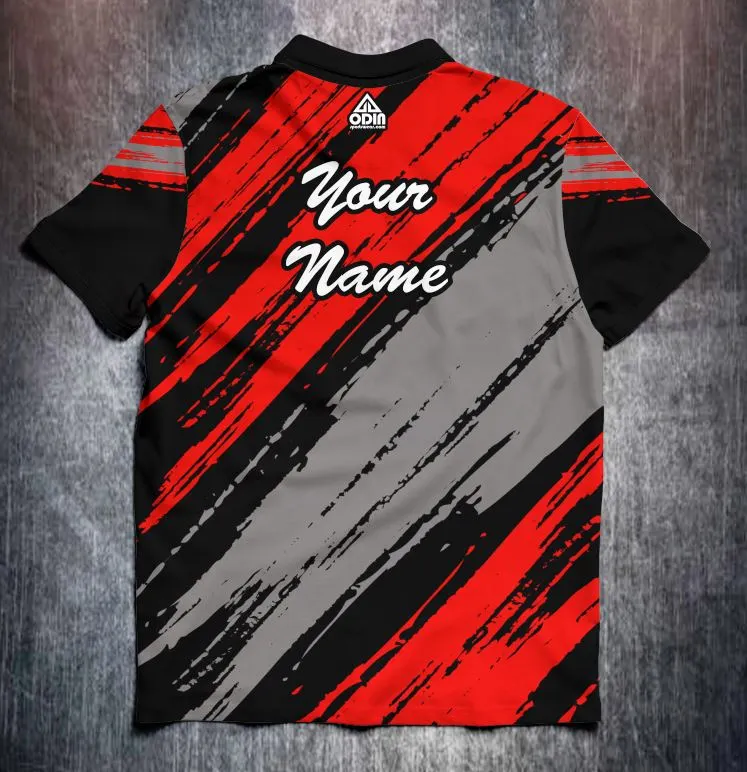 Paint strokes Red - Afbeelding 2