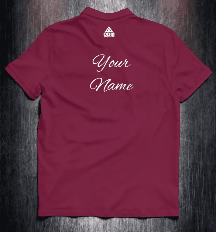 Basic Polo Burgundy - Image 2