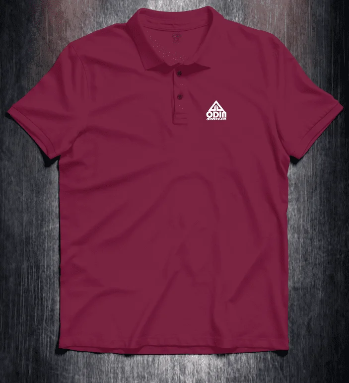 Basic Polo Burgundy