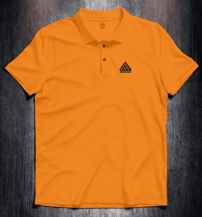 Basic Polo Orange