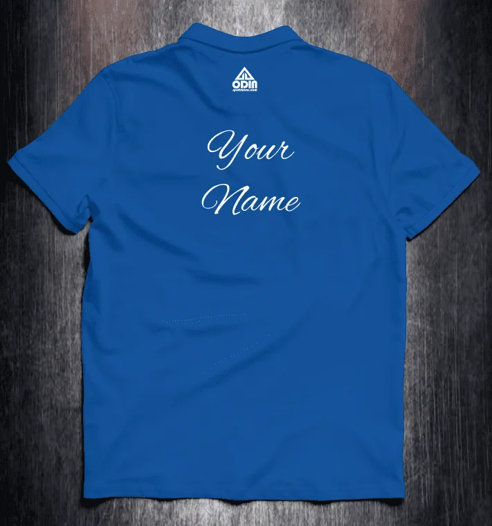Basic Polo Royal Blue – Bild 2