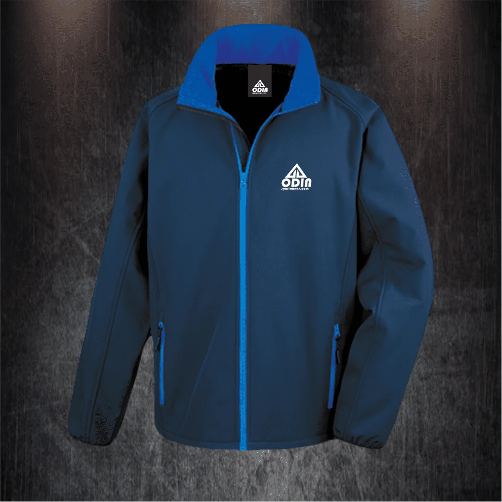 Basic 2 Color Jacket Navy-Royal