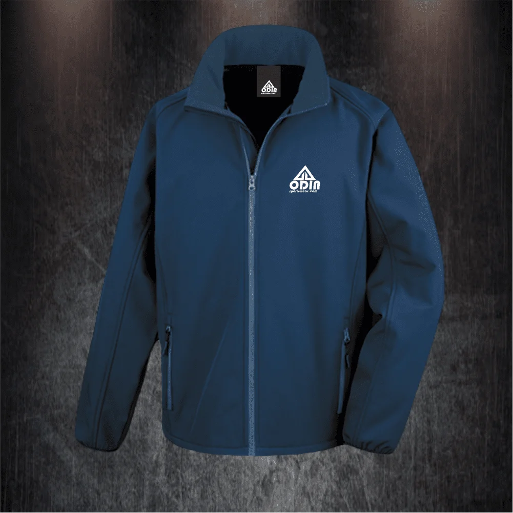 Basic 2 Color Jacket Navy