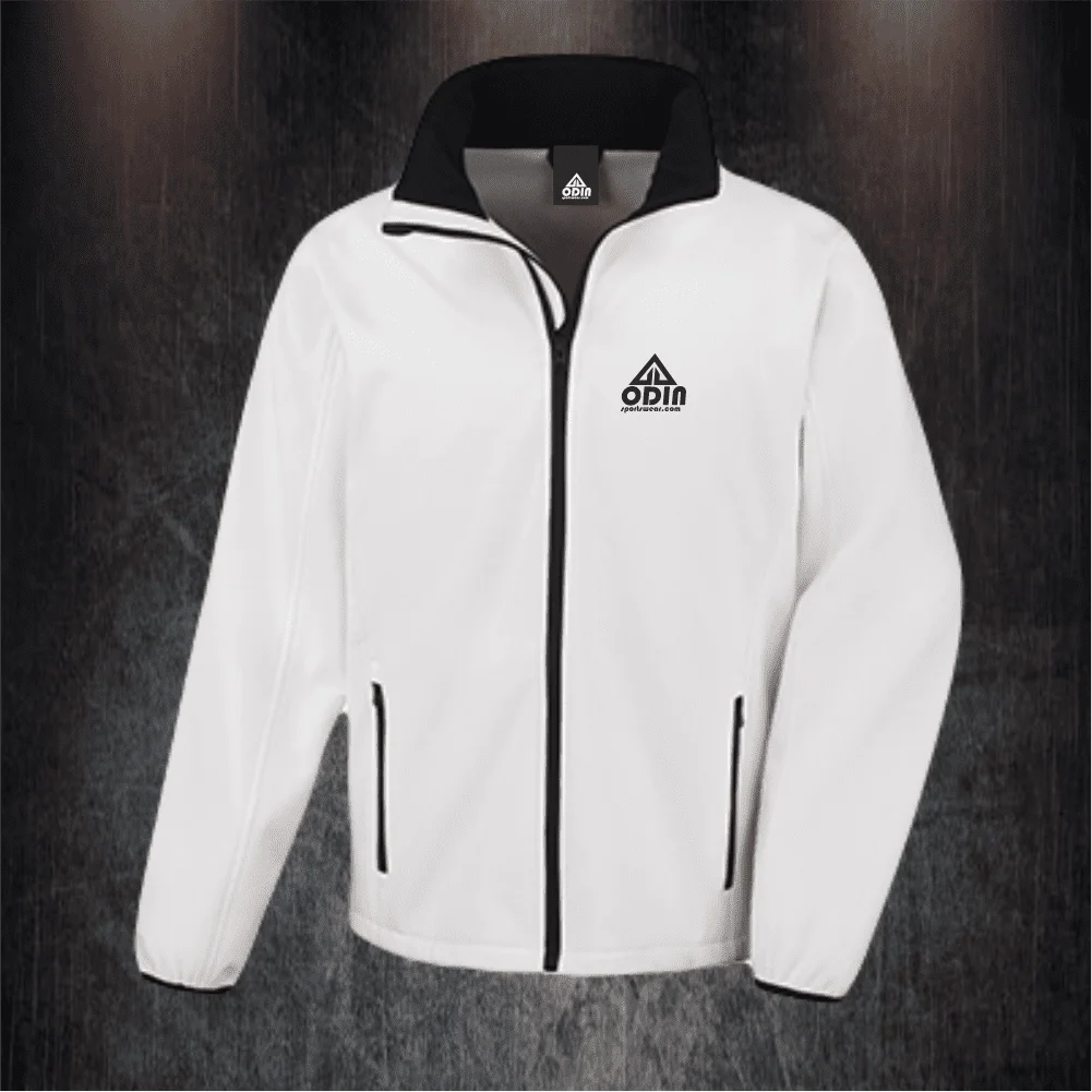 Basic 2 Color Jacket White-Black
