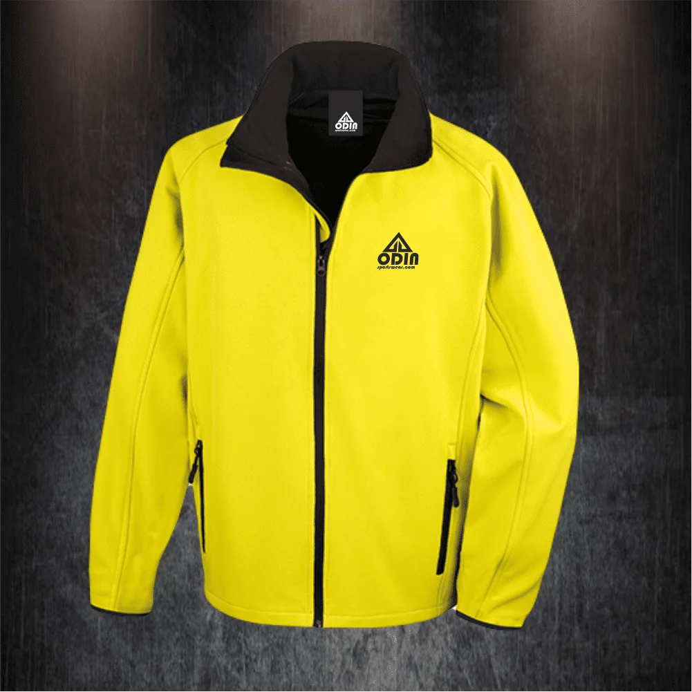 Basic 2 Color Jacket Yellow-Black
