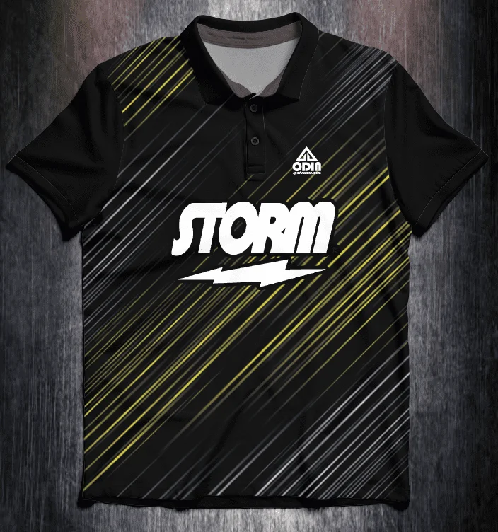 Storm Duotone Stripes Yellow