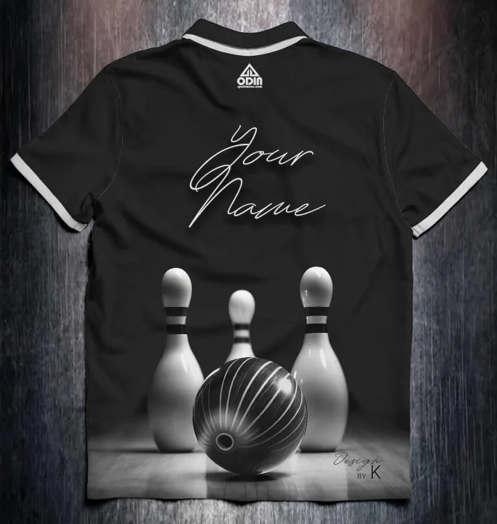 Vintage bowling Mens Design by K - Image 2