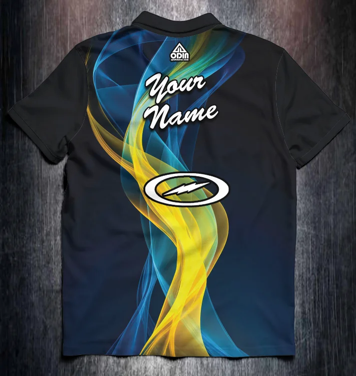 Nora Johansson Blue yellow swirls - Image 2