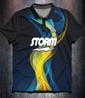 Nora Johansson Blue yellow swirls