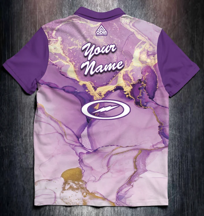 Nora Johansson Gold purple marble - Image 2