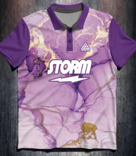 Nora Johansson Gold purple marble